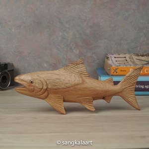 Salmon sculpture - Etsy 日本
