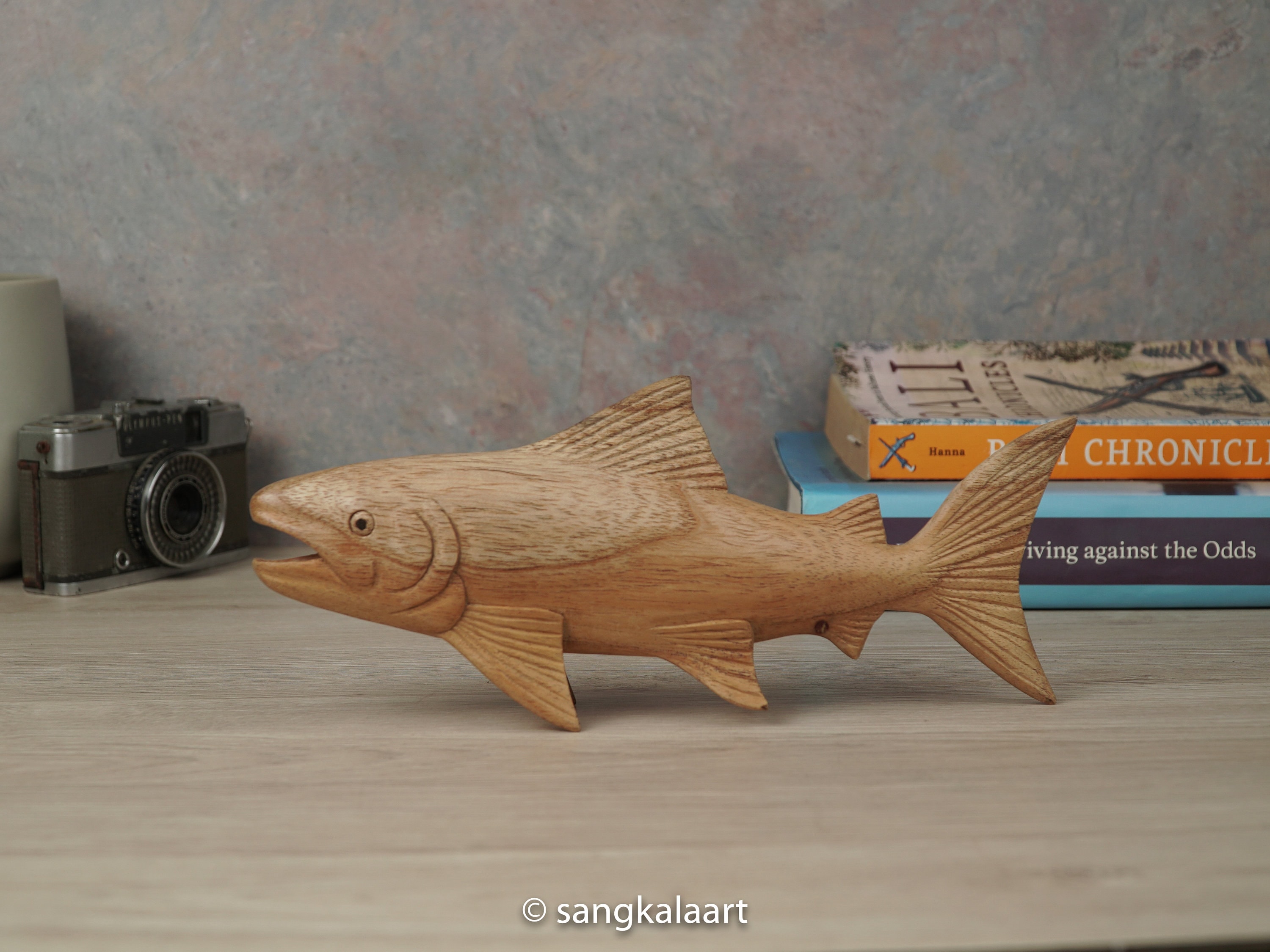 Salmon sculpture - Etsy 日本
