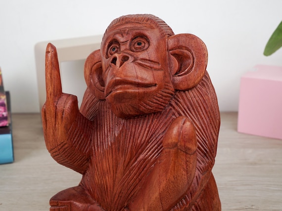 Wood Sculpture, Handmade Wood Sculpture