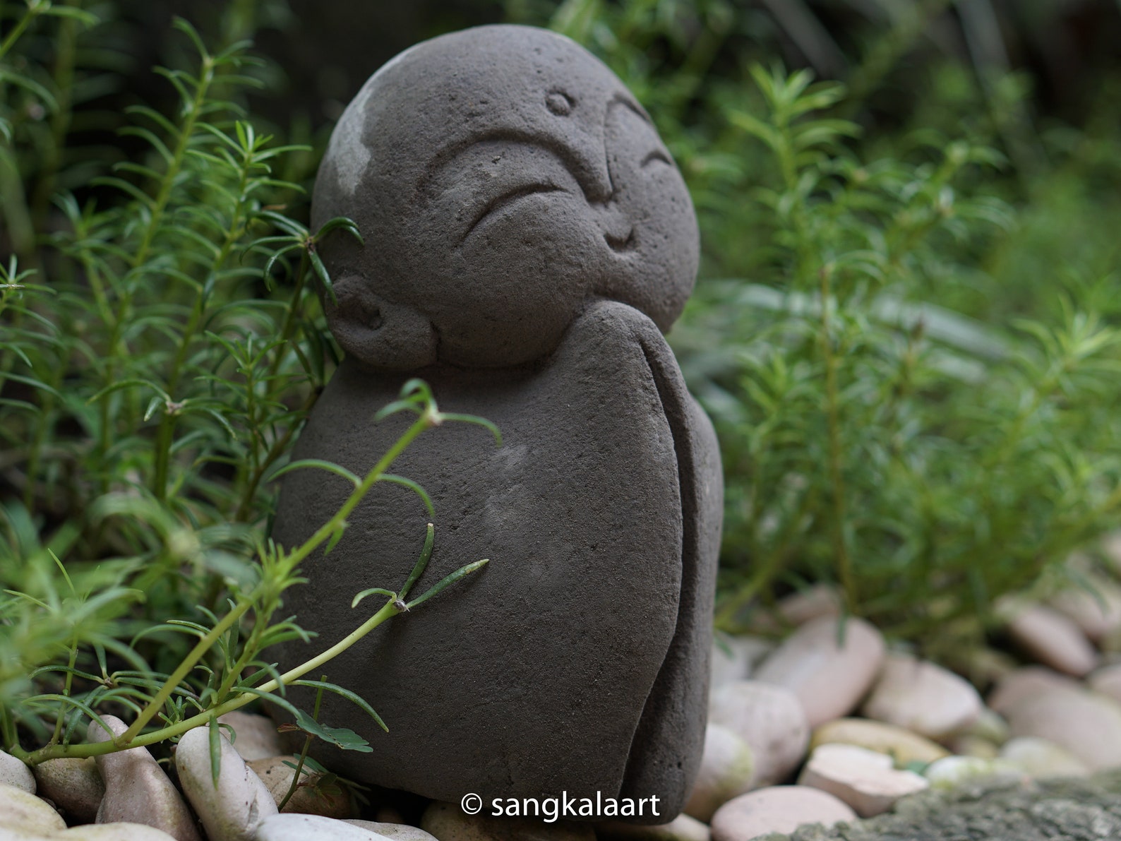 Stone Jizo Statue Japanese Jizo Guardian Jizo Jizo Lover Etsy