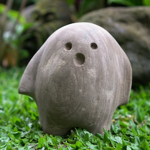 Contemporary Sculpture 7.8" inch - 20 cm, Stone Statue, Handmade, Hand Carved, Garden Decor, Out Door, Christmas Gift, Birthday Gift