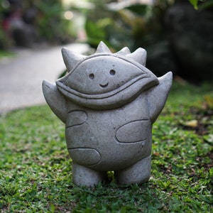 Stone korok Statue 7.8&quot; inch - 20 Cm, tears of the Kingdom, video games, handmade, stone statue, stone decor, Games, Art