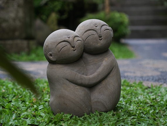 Couple Jizo Statue, Jizo Art, Buddha Jizo, Japanese Style, Japan