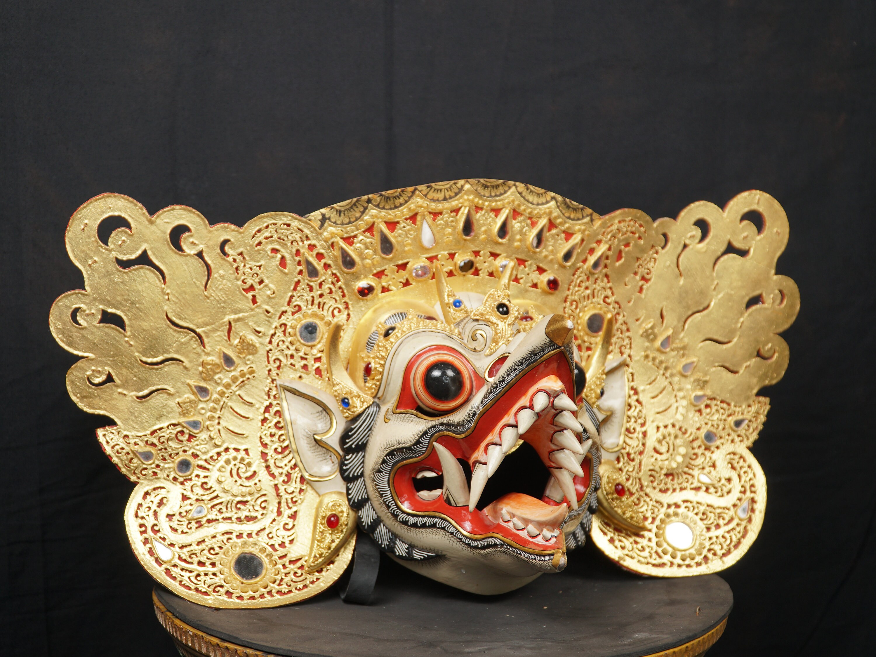 Balinese Garuda Mask Barong Dance Traditional Cultural Etsy