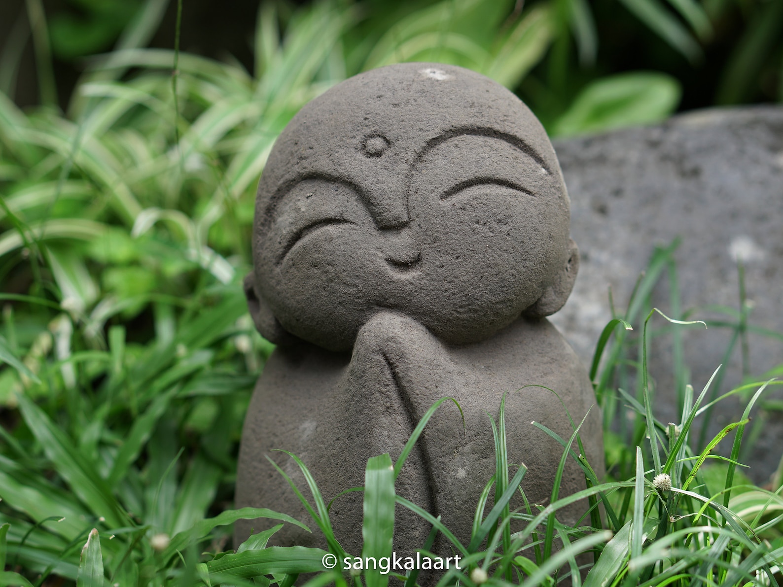 Stone Jizo Statue Japanese Jizo Guardian Jizo Jizo Lover Etsy