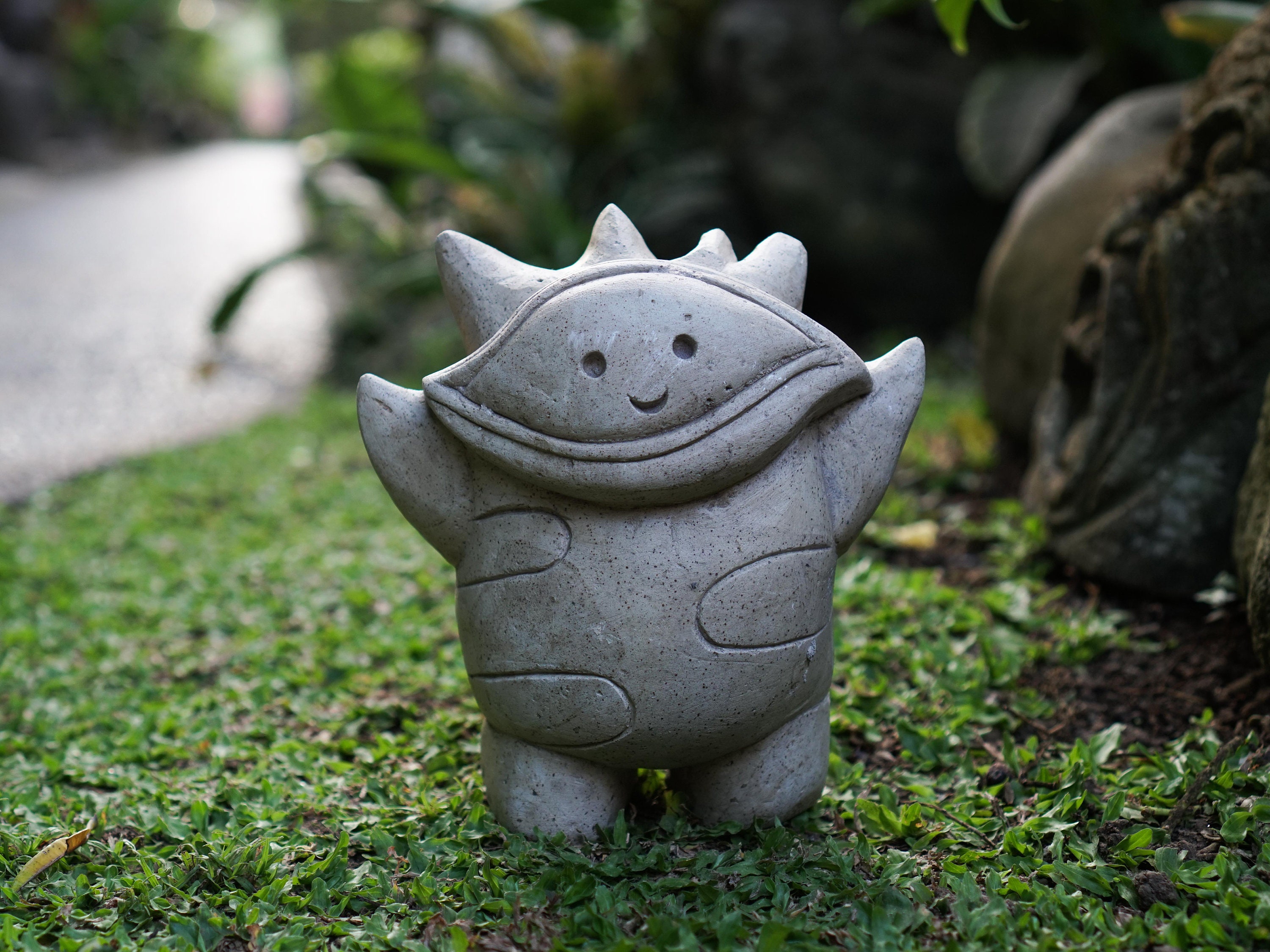 石のコロック像 7.8 インチ - 20 cm、王国の涙、ビデオゲーム、手作り