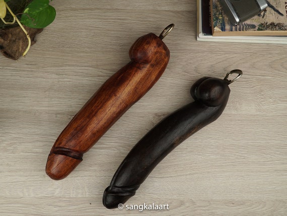 Fun Product's Hand-Carved Wooden Penis Bottle Opener (Black) - Perfect  Novelty Gift for Parties and Birthdays