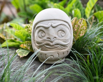 Daruma Statue, Japanese Daruma , Japanese Figure,  Sandstone, Daruma Antique, Japanese Doll, Japanese Daruma, Home Decor, Garden Decor,