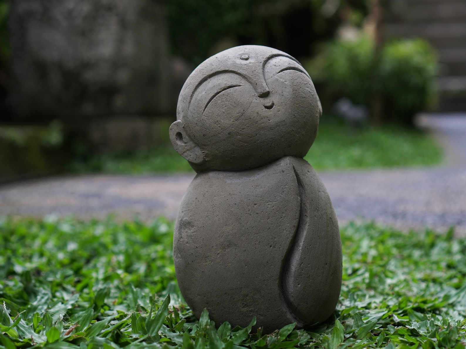 Statue de Jizo en pierre Jizo japonais Jizo gardien Etsy France