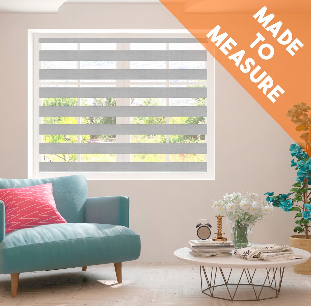 ZEBRA BLINDS Day and Night Blinds Window, Made to Measure, Customized