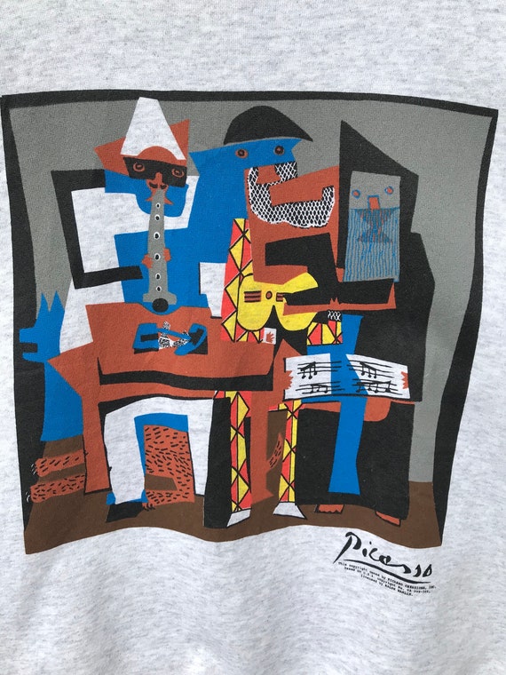 Vintage 80s/90s picasso by ralph marlin printed c… - image 3