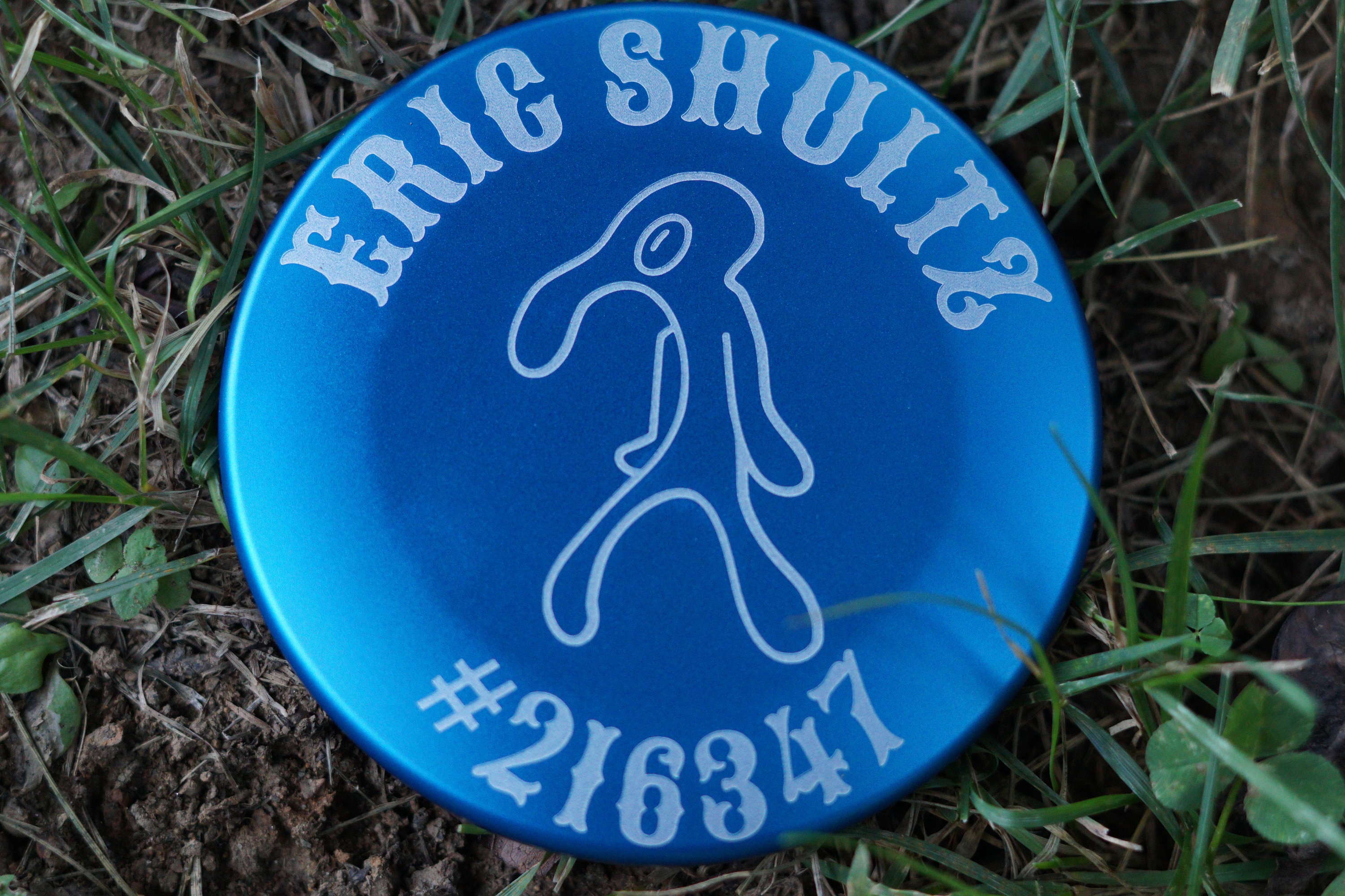 Custom Engrave Aluminum Disc Golf Mini Customized Metal Disc Etsy