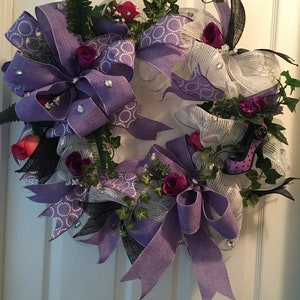 Sparkle and shine door or wall wreath