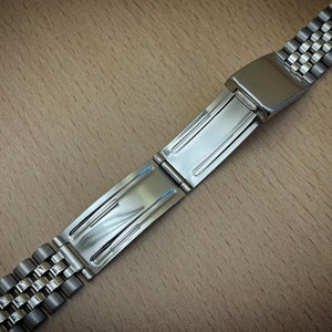 New 18mm Jubilee Stainless Steel Solid Bracelet Watch Strap | Etsy