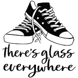 Kamala Harris, There&#39;s Glass Everywhere svg file
