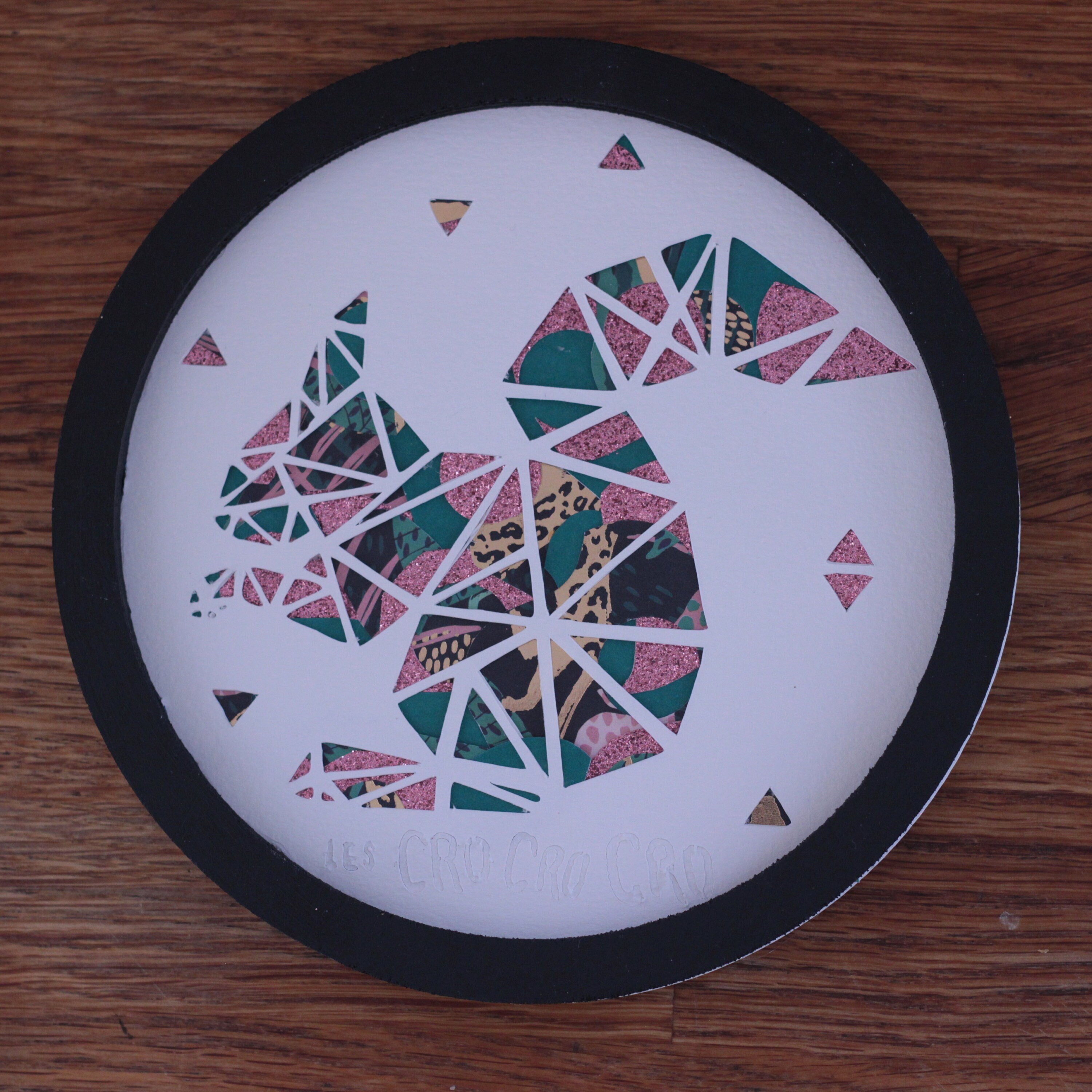 Tableau Ecureuil Origami