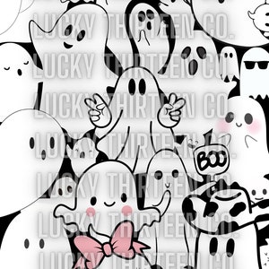 Halloween Home Decor, Halloween Printable Wall Art, Halloween Print, Spooky Ghost 8.5&quot; x 11, Print at Home, Fall Decor