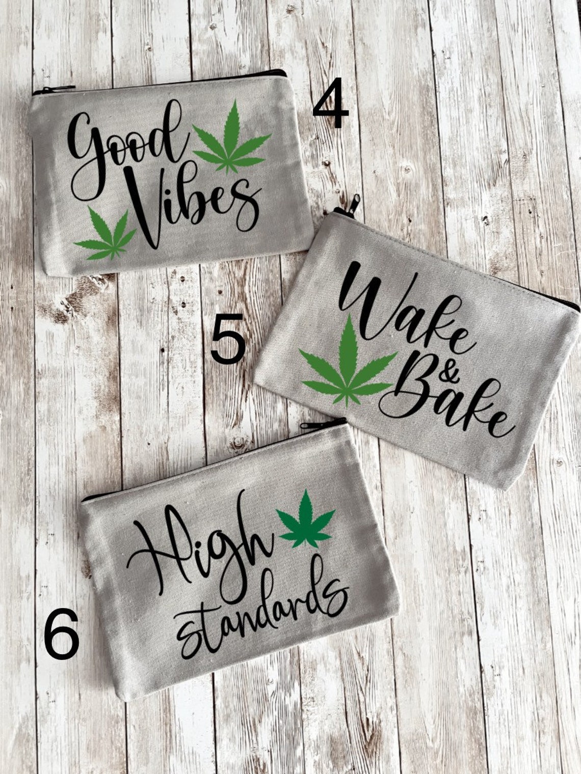 Marijuana Stash Bag Available in 9 Designs / Stasher Etsy
