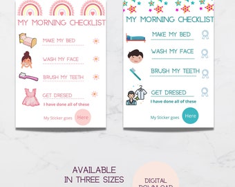 Kid Pink Checklist - Etsy