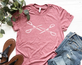 Scissors Lesbian T-Shirt: Funny LGBT Pride Outfit