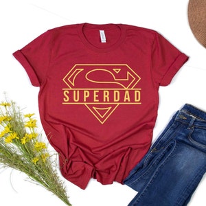 Super Dad shirt, Dad Gift, Funny Dad Shirt, Superhero Dad Tee, Fathers Day Gift, Gift for him, Grandpa Tee