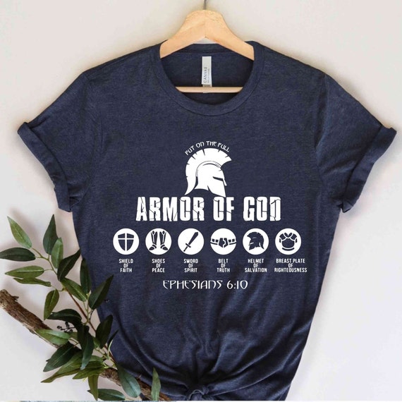 Knight Warrior - Armor Of God Helmet Shield Boots Tshirt Knight Warrior - Armor Of God Helmet Shield Boots Tshirt