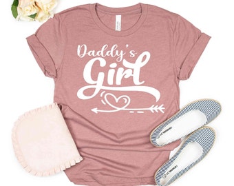 Daddy's Girl T-shirt: Gift for Little Girls