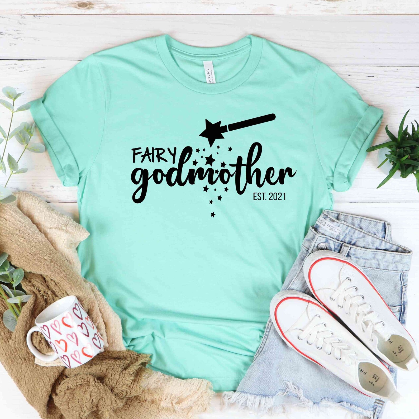 Fairy Godmother Shirt Godmother Gift Godmother TShirt Etsy