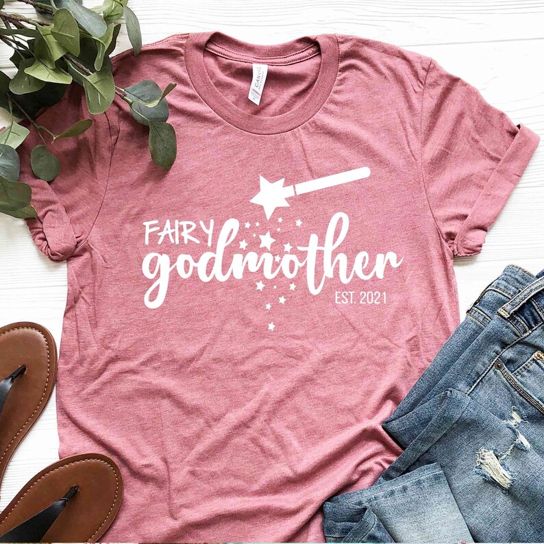 Fairy Godmother Shirt Godmother Gift Godmother TShirt Etsy