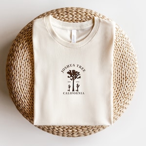 Joshua Tree National Park T-Shirt: Minimalist Camping Tee