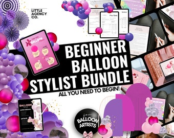 Balloon Artist Business Bundle: Menu, Pricing, & Decor Templates