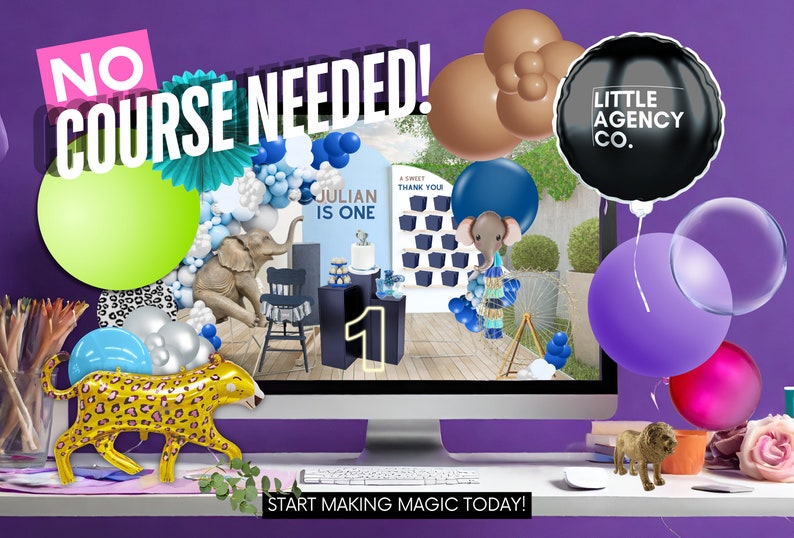 No Course Needed - Create Stunning Balloon Decor with 
Discover our digital templates for balloon decorations, perfect for any event. Get 45% off when you buy 3 or more items!