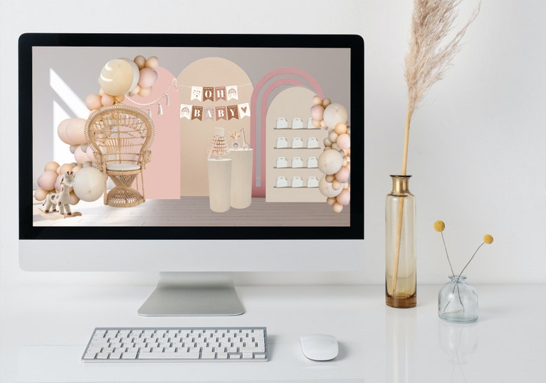 Balloon Artist Branding Mockup Toolkit: Canva Templates, Party Pack - Etsy