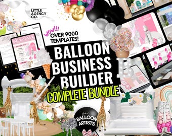 Balloon Business Builder: 8000+ Mockup Templates & Tools