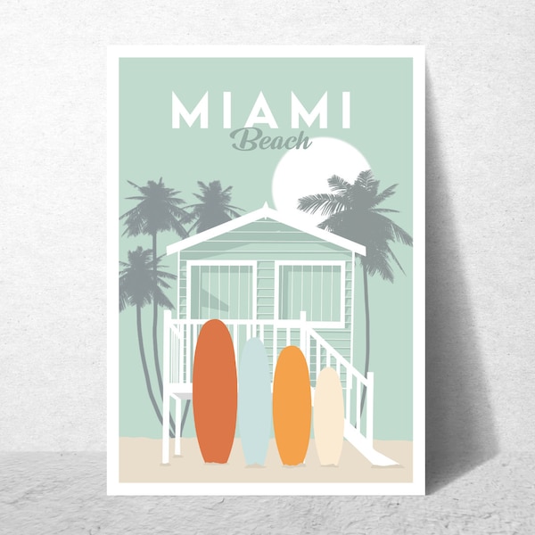 Affiche Miami Beach