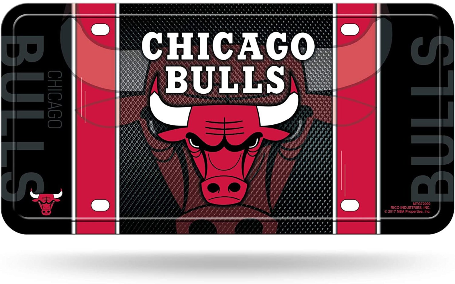 Chicago Bulls All Metal License Plate / Sign Etsy