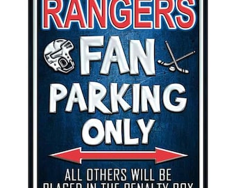 Rangers Fan Parken nur Metall Neuheit Parkschild