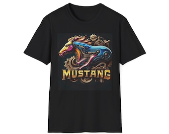 Mechanical Mustang  Horse T-Shirt