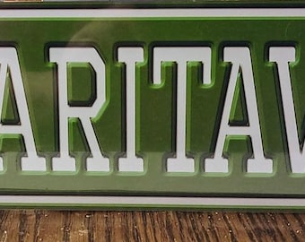 Margaritaville Metal Novelty Street Sign
