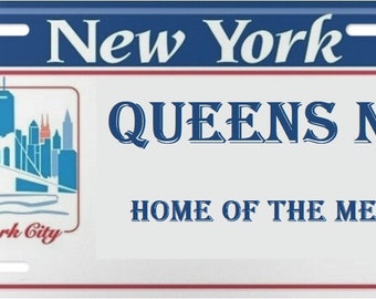 Queens New York Home des METS Nummernschilds
