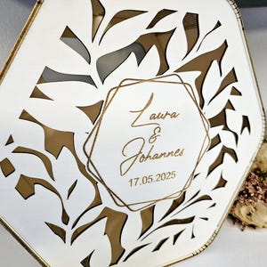 Hochzeit Kartenbox für Briefe, Briefbox, personalisiert Holz, Hochzeitsgeschenk, boho, vintage