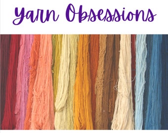 Yarn Obsessions, Crochet & Knitter's Yarn Crafters Journal - Digital PDF Download
