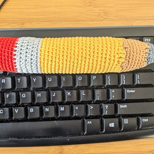 ふわふわのぽっちゃり鉛筆編みパターン