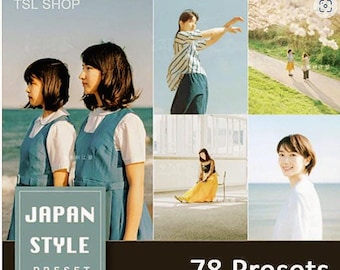 22 categorieën Desktop-voorinstellingen voor mobiel. 1000 presets, mobiele presets, preset Japanse stijl, preset bruiloft, filmpreset, natuur, retro