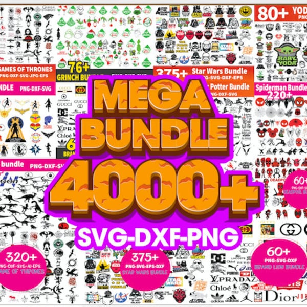 Mega SVG Bundle, T Shirt Designs SVG, Svg Files for Cricut, Silhouette Cut Files, Clipart, Svg for Shirts, Cute svg, Cricut, Silhouette