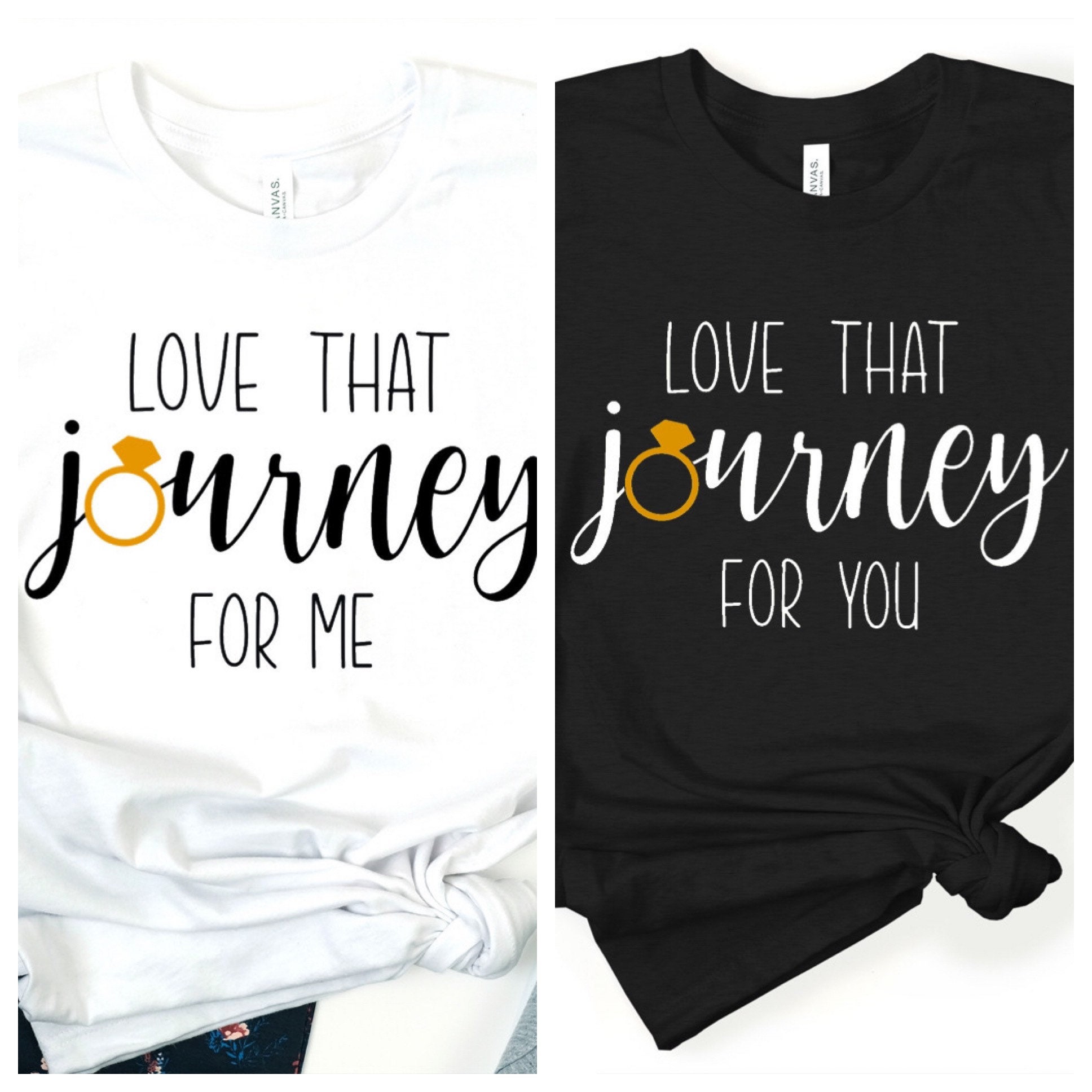 Love that Journey, Schitt’s Creek Matching Bachelorette Tees, Schitt’…
