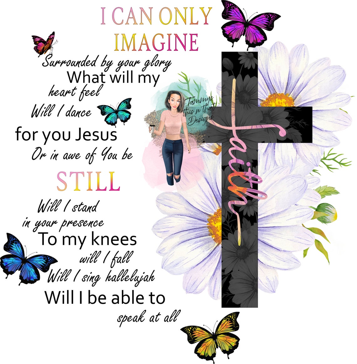 I Can Only Imagine Bundle PNG Files Etsy