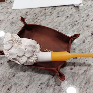 Wunderschöne große Meerschaum Pfeife