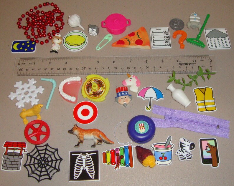 78 Alphabet Objects, Literacy Center, Phonics, Reading, Alphabet ...