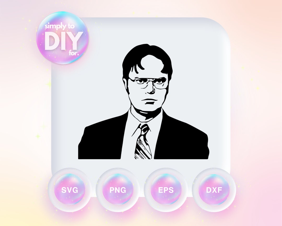 Dwight Vector Dwight - the Office - Wrong - Funny Television Show - Gift Idea - SVG ...